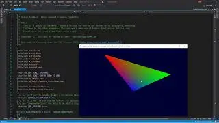 VULKAN API DISCUSSION | triangle.cpp PART 2 | Semaphores | Computer Graphics | Cuda Education