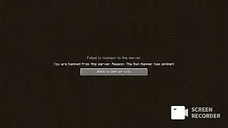 How to get banned in 10 minutes