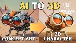 AI 3D Characters - Getting Better and Better! Unreal Engine UE5