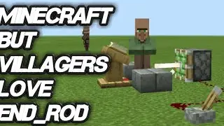 Minecraft But Villager Loves EndRod