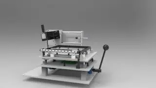 Testing Fixture I've made and drawn up on cad.