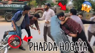 Fight In Public 🤣 After Bike Accident 🤬🔥