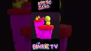 Learn Colors and Alphabet with Kinetic Sand Bowling Ball Adventure  