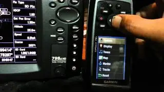 HTC Chacha Android VS Garmin 78s and Gpsmap 535 - HTC Cha-Cha Android win.