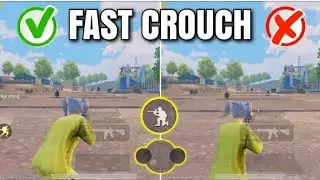 FEST CROUCH AND JIGGLE MOVEMENT 🔥BGMI AND PUBG MOBILE