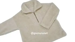 Size 38 Practical Cut Plush Sweat Sewing