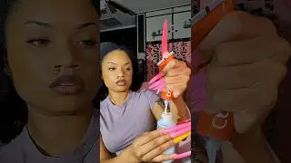 Super fast hair dying 😳 #hairstyle #tutorial #hair #asmr  #shorts #hairtok #fast