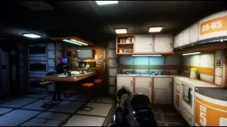 Sci-Fi Interior Gameplay (Unreal Engine 4)