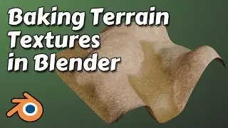 Baking Terrain Textures in Blender