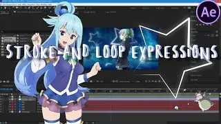Stroke and Loop Shape Expressions in After Effects