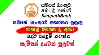 Sampath Bank internship training | sampath bank jon vacancy |  bank job vacancies