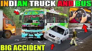 Indian Tata Truck Big Accident On Most Dangerous Road Gone Wrong Gameplay With Logitech G29