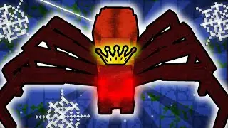 Minecraft But There's a QUEEN SPIDER