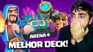 MELHORES DECKS DA ARENA 4 EM 2026!! CLASH ROYALE (DO ZERO SEM GASTAR DINHEIRO)
