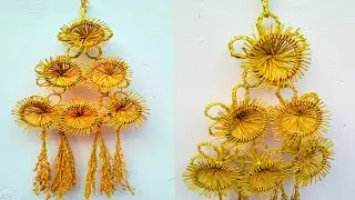Let's make a unique paddy wall hanging