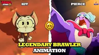 Brawl Stars | All Legendary Brawler Animation | Pierce, Kit and more