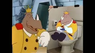 Lord rataxes sits on the toilet