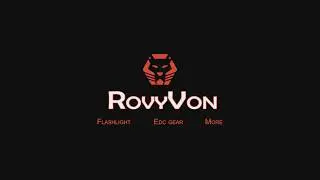 USB Rechargeable Glowing Keychain Flashlight - RovyVon Aurora A5U (UV Version)