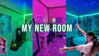 Moving back home vlog | How I decorate my aesthetic room | Before and after