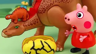 Dinosaur Walking, Peppa Pig Animation