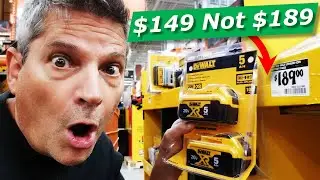 Home Depot Wrong Price Dewalt 5 Ah Batteries/Father's Day Tool Deals