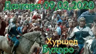 Бузкаши.Дангара_09.03.2020 Хуршед бо аспи Бухоро