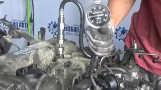 Проверка компрессии двигателя D4CB 4672336 Sorento 145л.с.