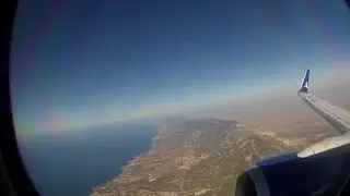 Take-Off from Ercan Airport, Cyprus | Anadolu-Jet 737-800
