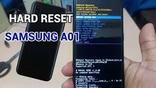 Hard Reset Samsung Galaxy A01
