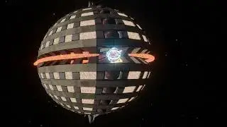 star trek sphere builders ship --size of ships