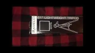 unboxing Ravelli Camera Tripod