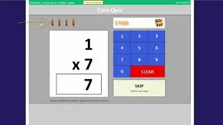 Daily Coin Quiz - Multiplication.com