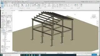 Drawing a Steel Skeleton Frame Building in Revit - Part 1