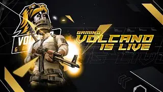 PUBG Mobile 🔴 Rush Gameplay🔴Volcano Gaming is Live