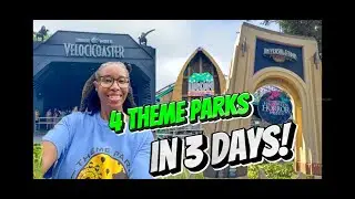 SeaWorld Orlando, Busch Gardens Tampa Bay, Islands of Adventure & Halloween Horror Nights in 3 days!