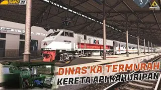 CABRIDE DINAS KA EKONOMI TERMURAH KERETA API KAHURIPAN KE ST. KERTOSONO | TRAINZ SIMULATOR INDONESIA