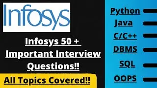 Infosys 50 + Interview Questions | IT/NON - IT Important Questions 🔥🔥