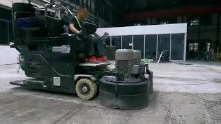 Super flat floor：free movement area floor flatness dealing