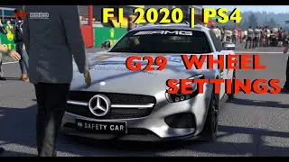 Logitech G29 Settings for F1 2020 PS4 | Working FFB and Rotation Settings |