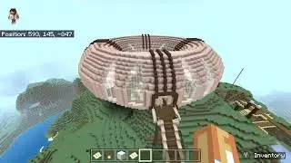 Building a MASSIVE Donut-Shaped House in Minecraft: Part 2