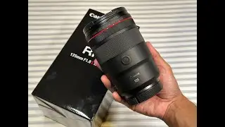 Canon RF 135mm f/1.8L IS USM Unboxing [$2,099]