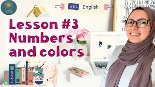 Boost Your English Skills with Numbers & Colors - Lesson 3 🌟