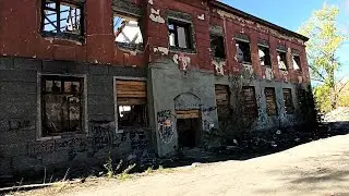 заброшенная бывшая школа 75 в Челябинске