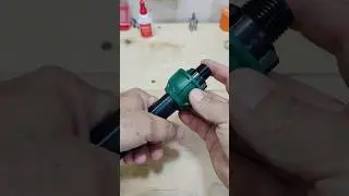 What to do if it is not possible to use a compression fitting for HDPE pipes