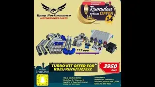 RAMADAN SPECIAL OFFER 14‼️3950AED Turbo Kit Offer for Nissan RB25/26 and Toyota 1JZ/2JZ