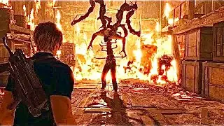 Resident Evil 4 Remake PS5 4K HDR : Chapter 6 - Defeat Mendez (Boss Fight)