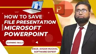 How to Save File | Presentation in Microsoft PowerPoint, 