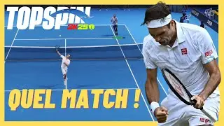 LE MATCH DE L'ANNÉE SUR TOPSPIN 2K25 ! (TOPSPIN 2K25)