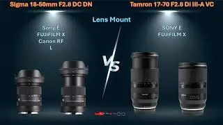 Sigma 18 50mm VS Tamron 17 70mm Lens Battle!