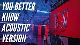 Red Velvet 'You Better Know' (Acoustic Version) R to V: 4th World Tour in Manila 🧡💗💚💙💜